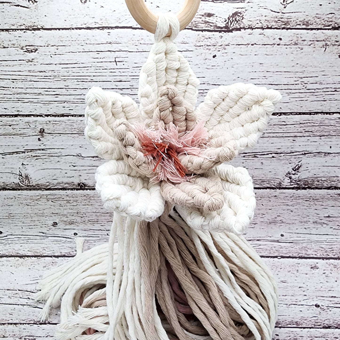 Wallhanging Macrame Flower - Lily / Macrame Wall Decor