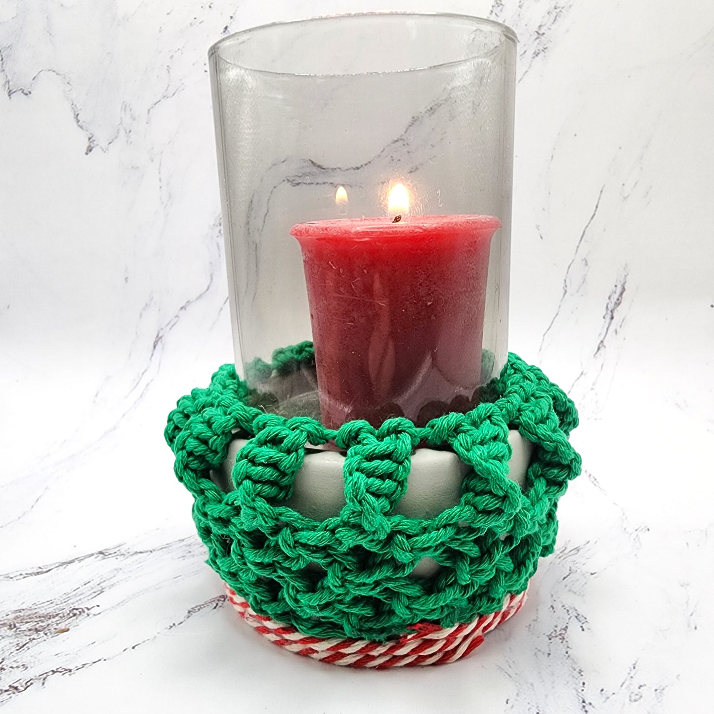 Christmas Candel Holder / Handcrafted Christmas lantern