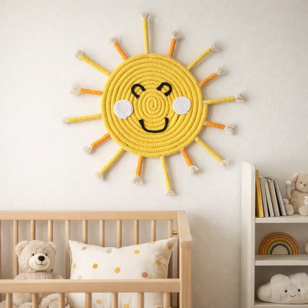 Sweet handmade Sun & Butterflies