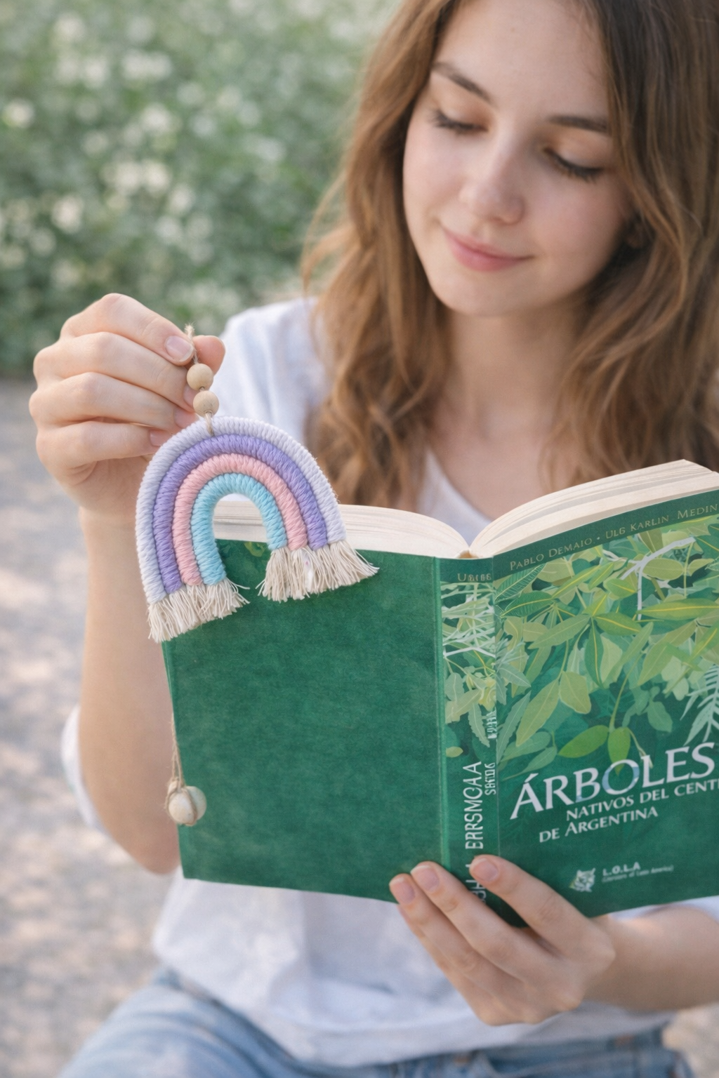 Boho Macrame Bookmark / Handcrafted Colorful Bookmarks