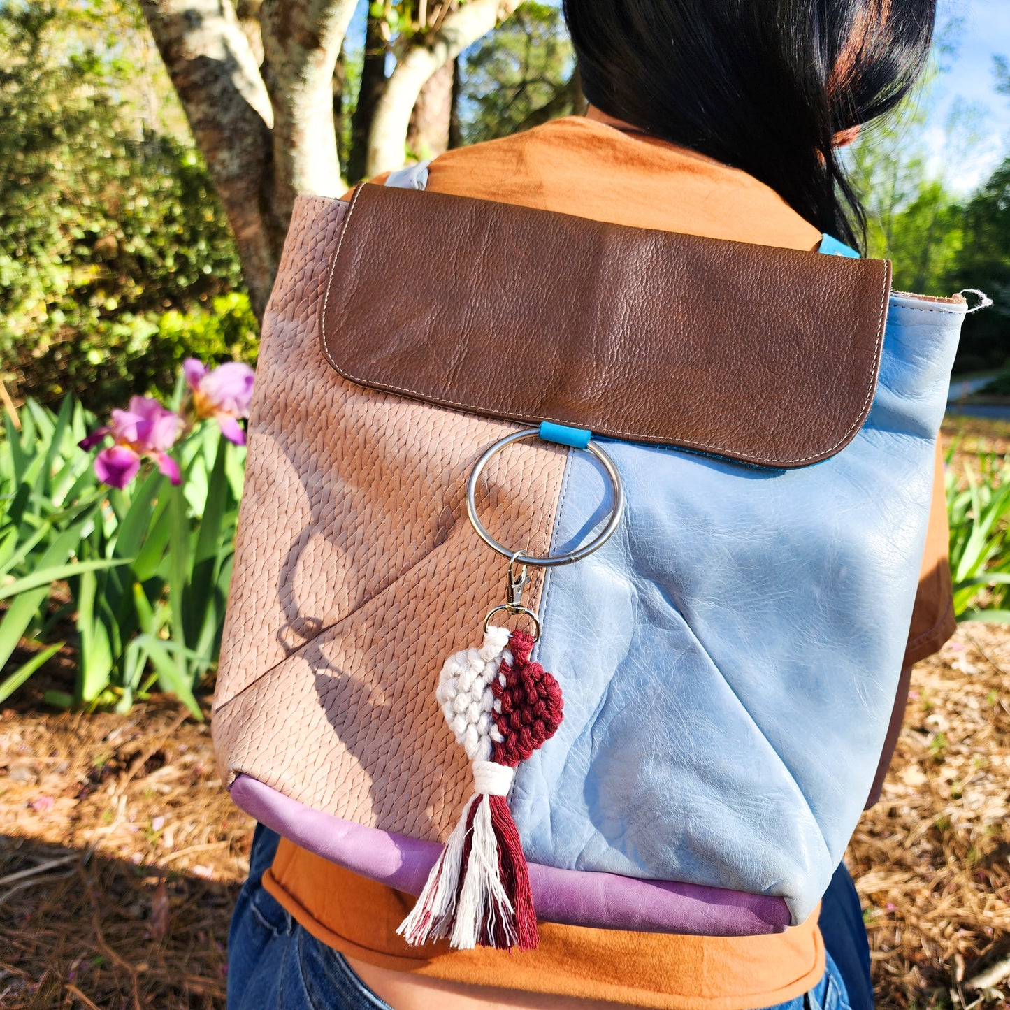 Macrame Keychain - Heart