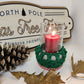 Christmas Candel Holder / Handcrafted Christmas lantern