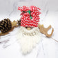 Cotton macrame Santa tree decoration
