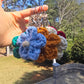 Flower keychain handmade accessory