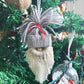 Cotton macrame Santa tree decoration