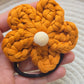 Handmade flower hair accessory for everyday hairstyle