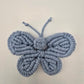 Cotton sun wall hanging with butterfly decor for kids room