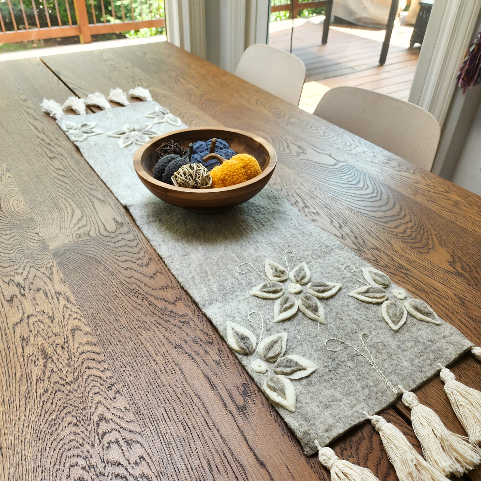 Felt table Runner / Table Decor – Ona Homestyle