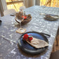 Handmade Christmas table napkin holders with wooden ring