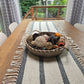 Wool Table Runner / Loom table decor