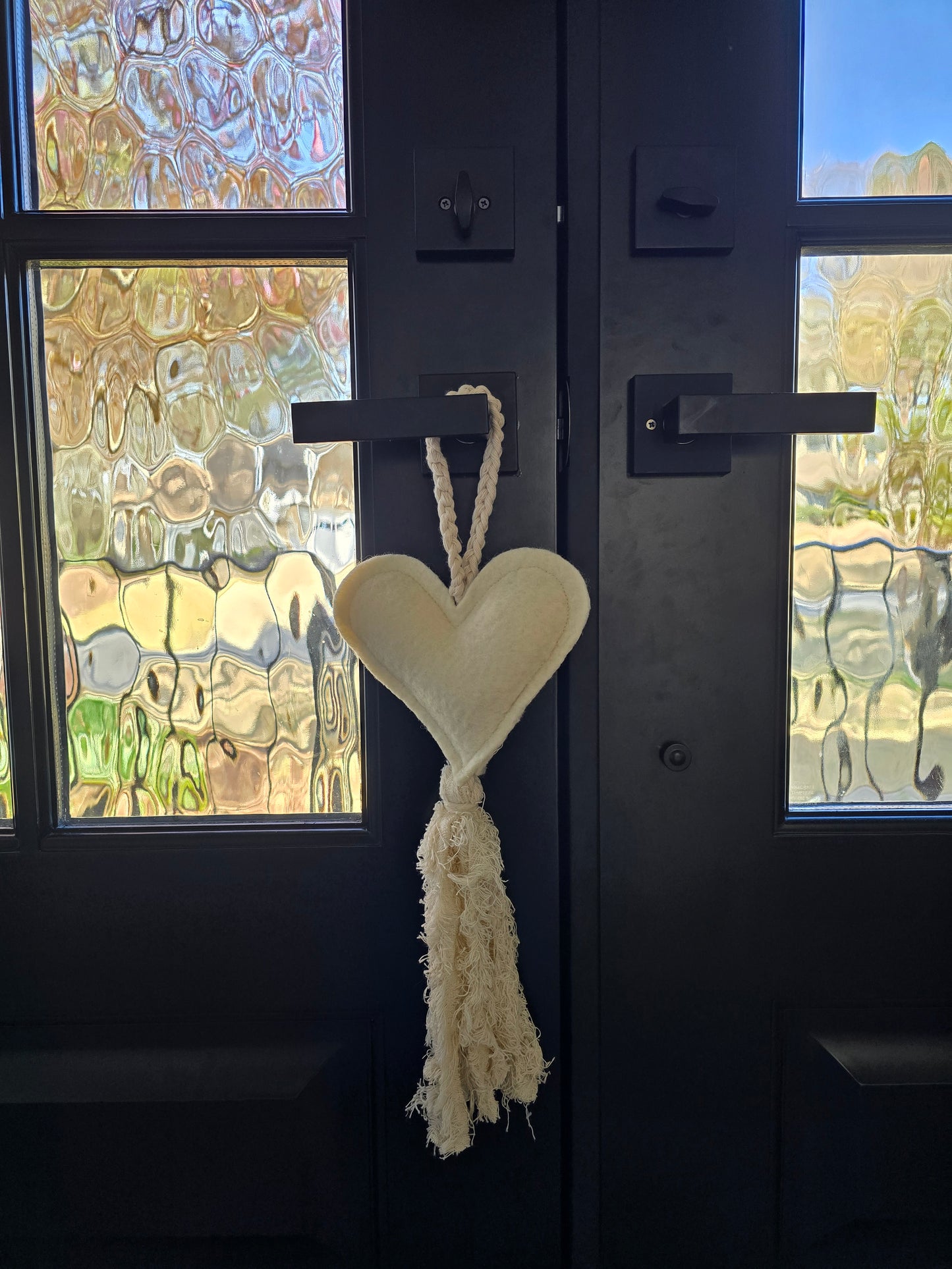 Felt Door hanger / Sweet home door hanger