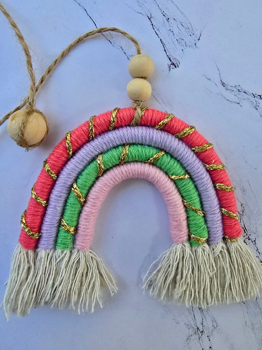 Boho Macrame Bookmark / Handcrafted Colorful Bookmarks