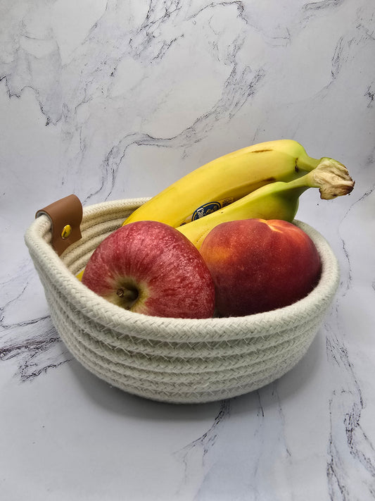 Cotton Rope Basket Amancay II / Cotton Rope bowl