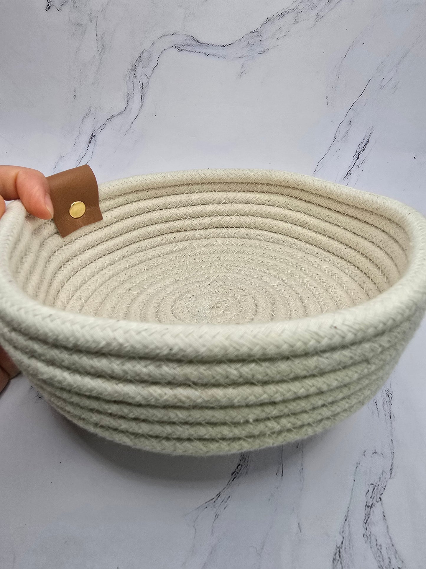 Cotton Rope Basket Amancay II / Cotton Rope bowl