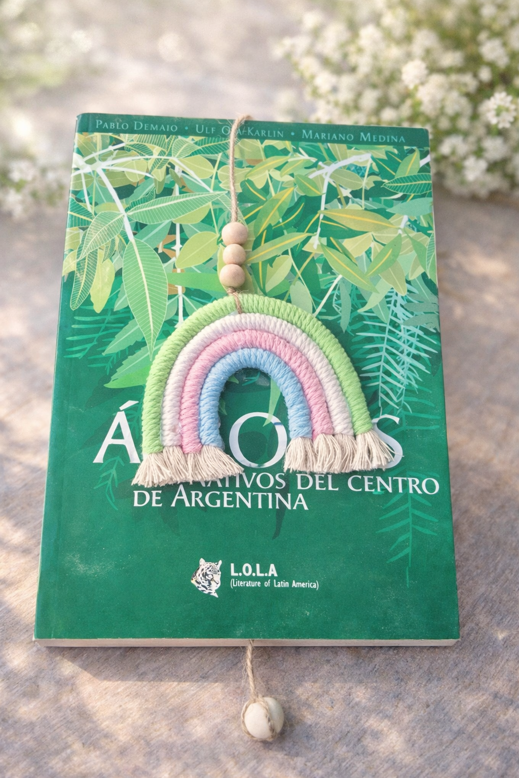 Boho Macrame Bookmark / Handcrafted Colorful Bookmarks