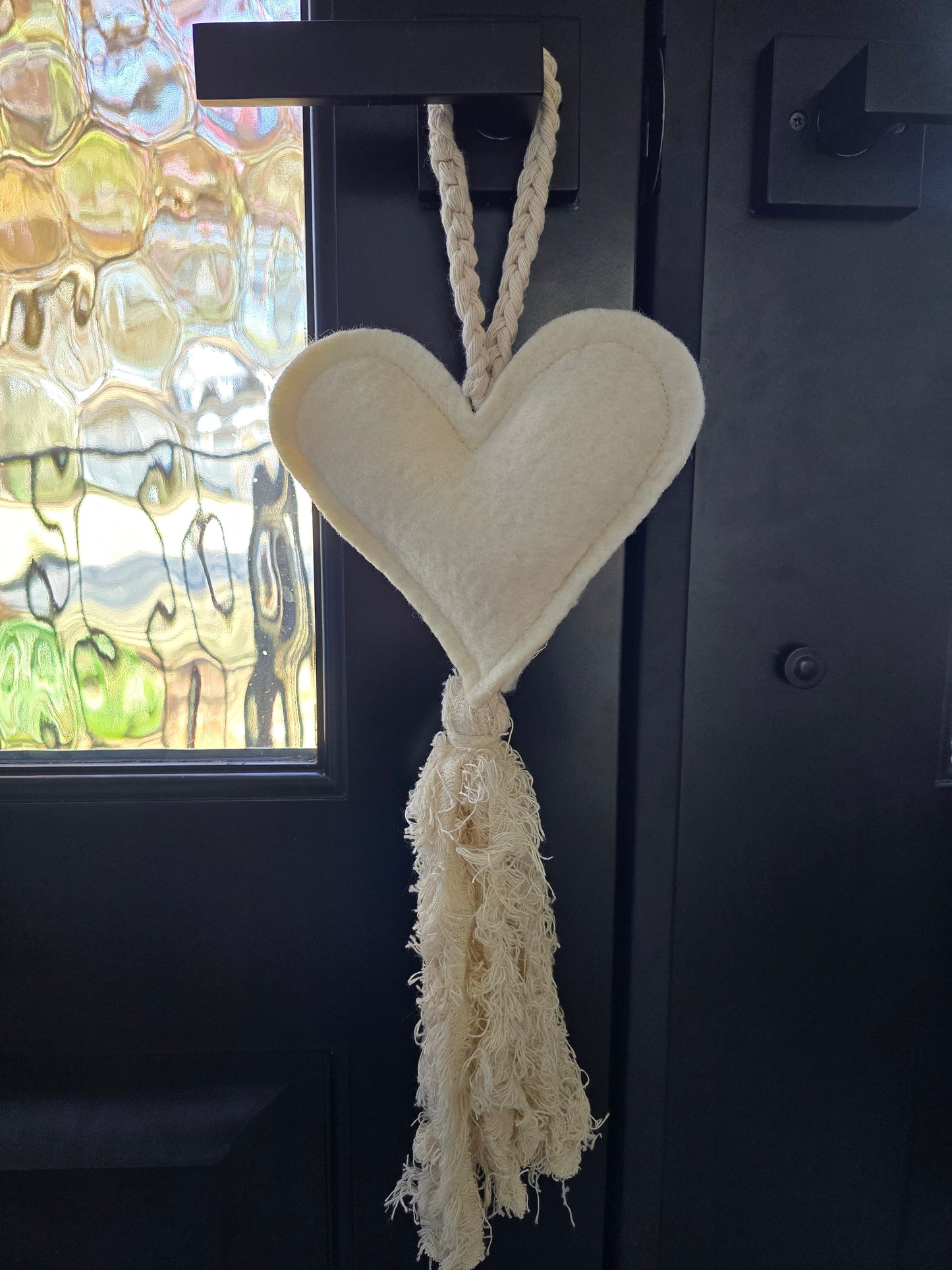 Felt Door hanger / Sweet home door hanger