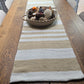 Wool Table Runner / Loom table decor