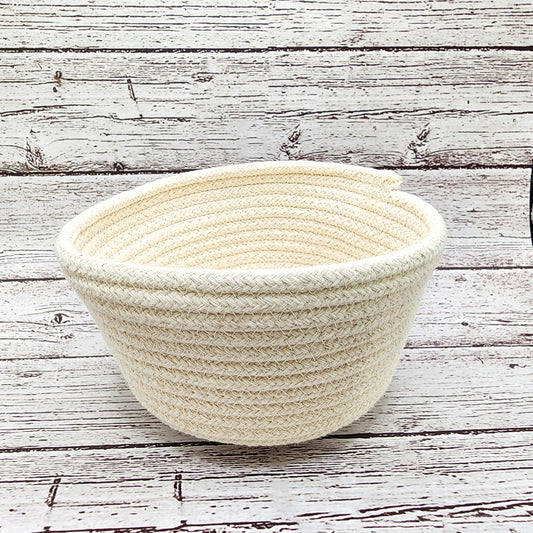 Cotton Rope Mini Basket Amancay / Cotton Rope Bowl