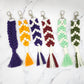 Macrame Keychain - Lavander