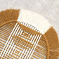 Handwoven macrame hoop Circle wall decor
